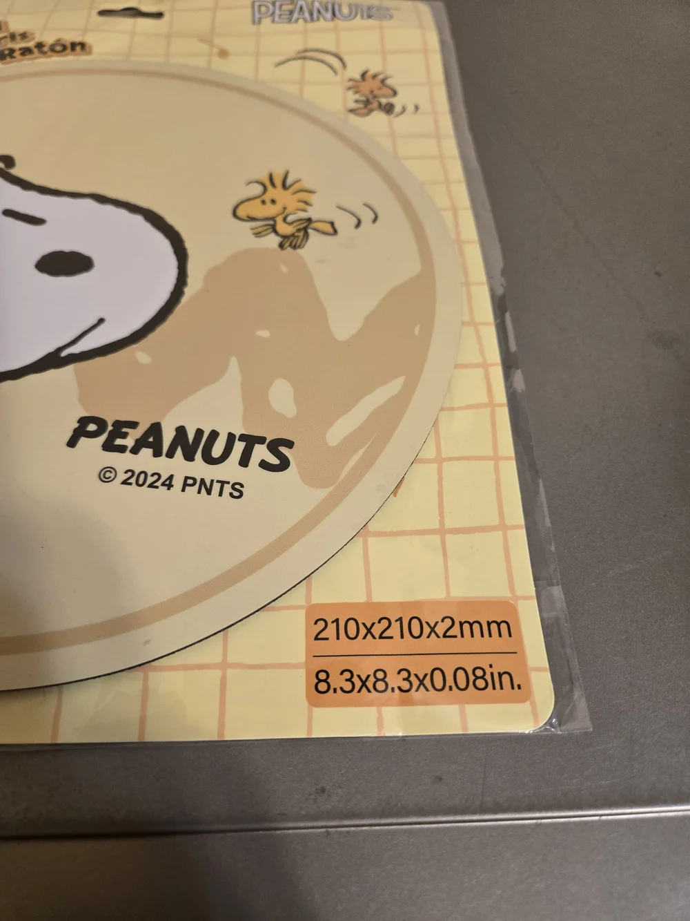 Miniso Peanuts Mouse Pad Featuring Snoopy and Woodstock